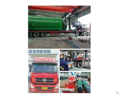 Kyrgyzstan Customers 2 Sets 12t Waste Tire Pyrolysis Plants Delivered Last Week