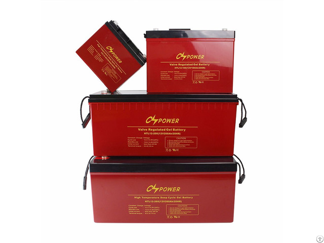 High Temperature Deep Cycle Gel Battery 12v 100ah