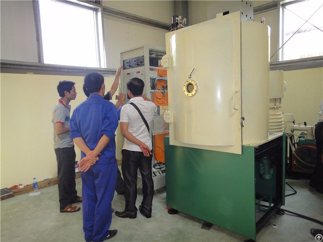 Dc Sputtering Deposition Coating Equipment Small Pvd Machine
