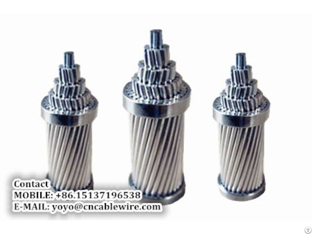 Aluminum Coated Alu Alloy Conductors Steel Reinforced