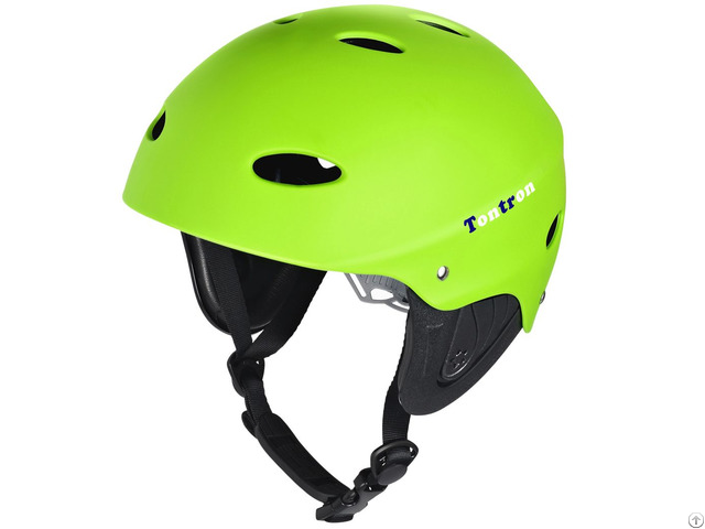 Water Sports Helmet With Removable Ear Protector