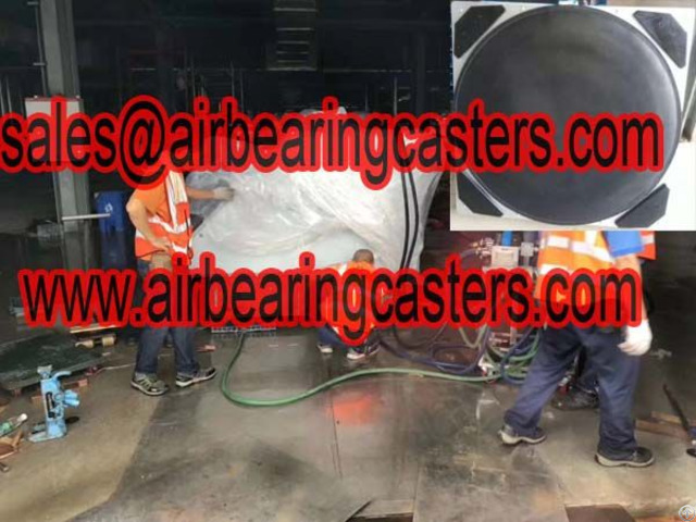 Air Bearing Casters Application And Manual Instruction