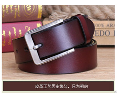 100 Percent Original Leather Men Belt Custom