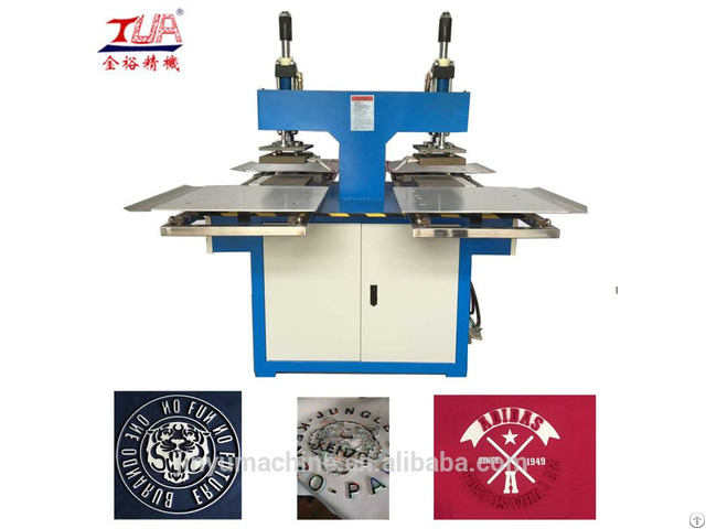 Automatic Hot Stamping Embossing Machine For Leather Belt Logo