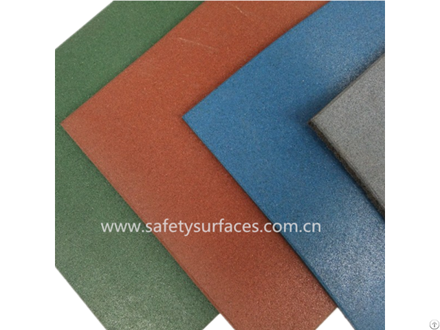 Rubber Outdoor Flooring For Kids Safety Play Area Children Playground