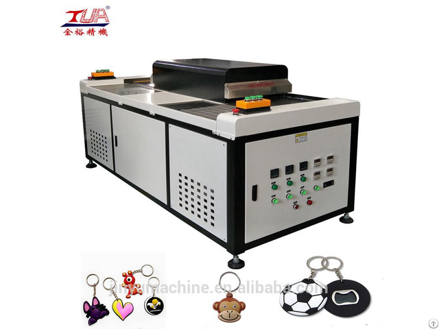 Jy S02 Custom Soft Pvc Keychain Baking Machine