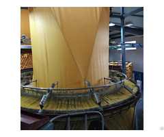 100 Percent Pp Pe Large Round Woven Fabric For Flexitank And Bulk Liner Jumbo Bag Open Top Containe
