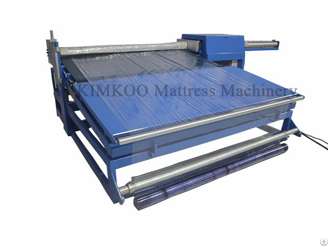 Semi Automatic Mattress Roll Packing Machine