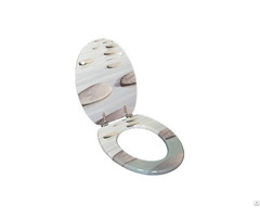 Mdf European American Size Toilet Seat Lid