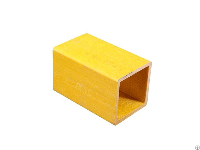 High Strength Anti Corrosion Frp Rectangular Tube Fiberglass Square Tubes Yl 017