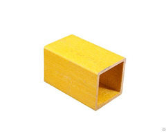 High Strength Anti Corrosion Frp Rectangular Tube Fiberglass Square Tubes Yl 017