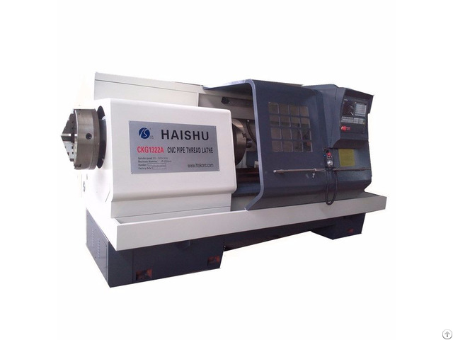 Cnc Pipe Threading Cutting Llathe Machine Price Ckg1322a