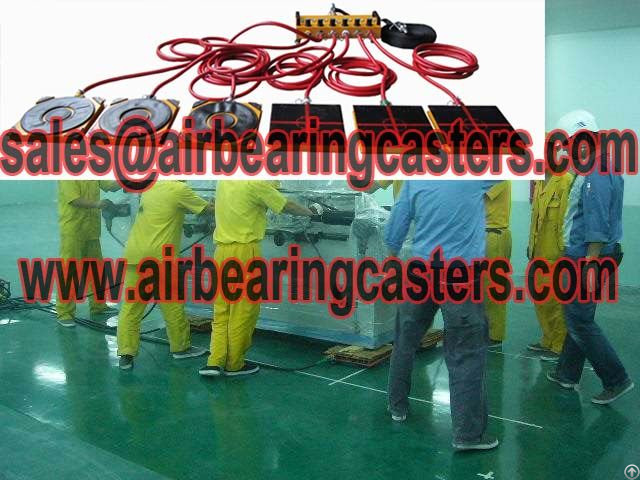 Air Caster Rigging System Pneumatic Device