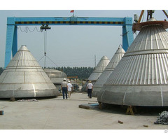 Common Carbon Steel Steam Boiler Conical Head