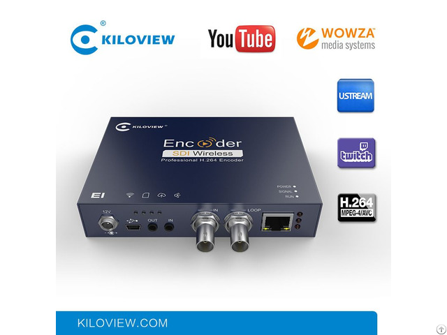Kiloview Wifi 4g Encoder Support Rtsp Rtp Udp
