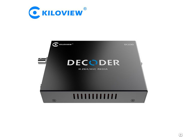 Iptv Network To Hd Sdi H 264 Video Decoder