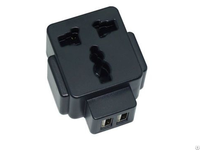 Universal Charger Dual Usb Travel Adapter Multi Plug Promotion Parts