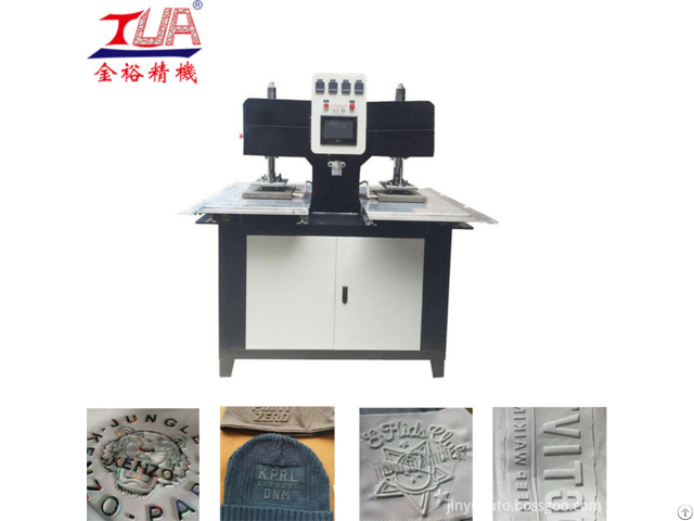 Clothes Label Making Machine Leather Logo Production Line