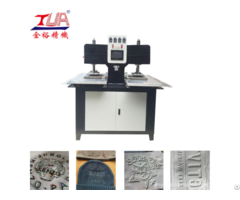 Clothes Label Making Machine Leather Logo Production Line