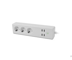 Eu Plug Smart Usb Power Strip Sockets