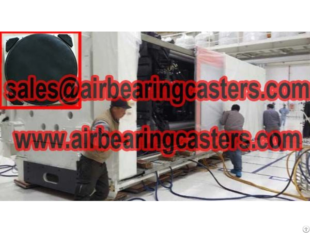 Air Caster Universal Moving Equipment