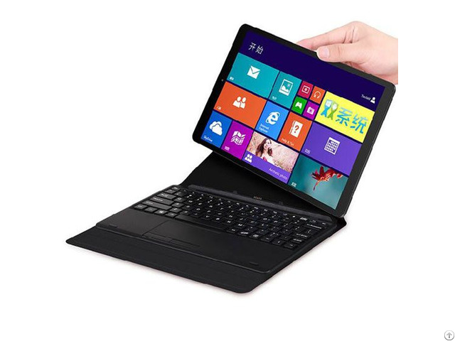 Docking Folding Tablet Keyboard With Touchpad Leather Stand