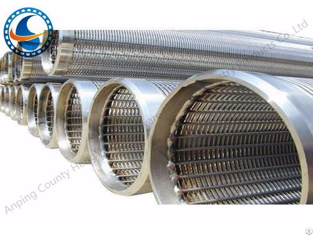 Johnson Type Wedge Wire Screen Water Well Pipes