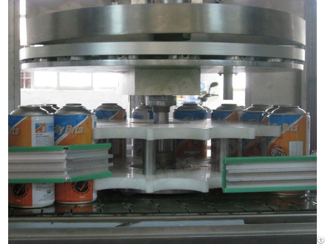 Fully Automatic Aerosol Filling Line Machine