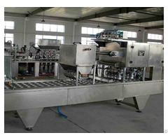 Ce Standard Manufacture Full Automatic Yogurt Cup Filling Sealing Machine