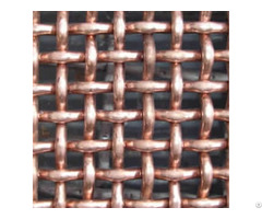 Crimped Copper Wire Mesh