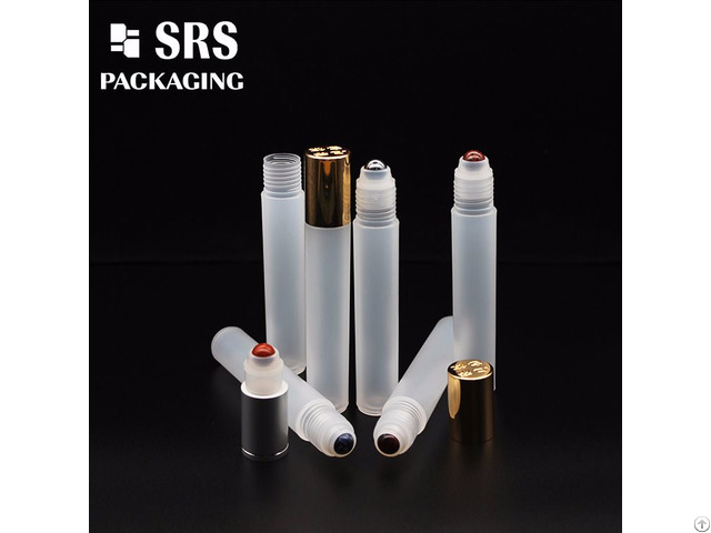 Rpa 15ml Clear Plastic Roller Ball Bottle