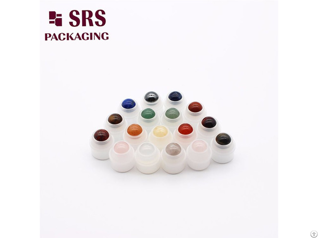 Plastic Holder With Beautiful Colorful Stone Balls