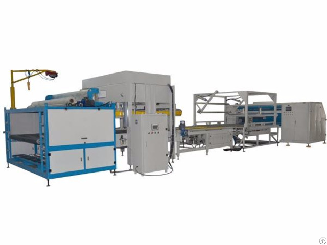 Fully Automatic Mattress Compress Fold And Rolling Machine