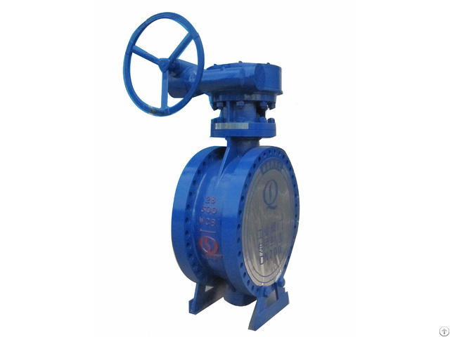 Ansi High Performance Butterfly Valve Used In Piping Network System