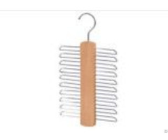 16cm Natural Wooden Tie Scarf Belt Hangers