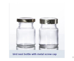 Bird Nest Bottle With Metal Screw Cap