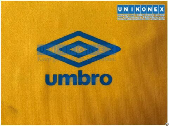 Sublimated Twill Laser Cutting On Dye Sublimation Printed Fabric
