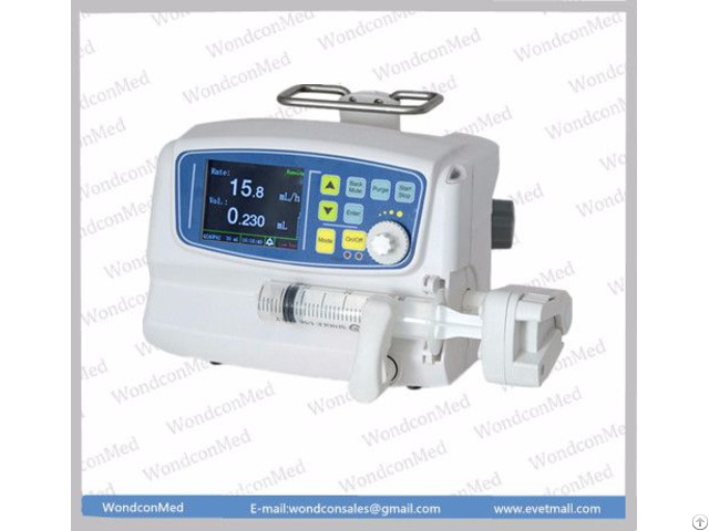 Wondcon Wmv250a Vet Syringe Pump For Anesthesia Use