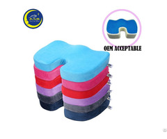 No Odor Comfort Soft Plush Coccyx Orthopedic Memory Foam Seat Cushion