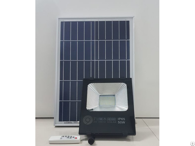 50w For Garden Industry Solar Photosensitive Induction Spotlight Floodlight