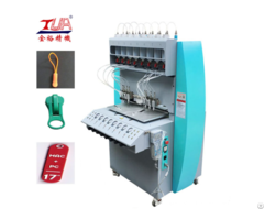 Dongguan Jinyu 8 Color Pvc Injection Zipper Making Machine