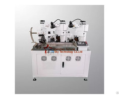 Fully Automatic Double Wires Three Terminals Crimping Machine