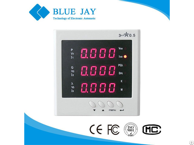 194e 9s4 Multi Fcuntion Power Meter Three Phase For Panel Mounting