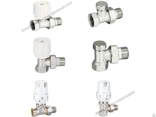 Plumbing Brass Angle Radiator Valve