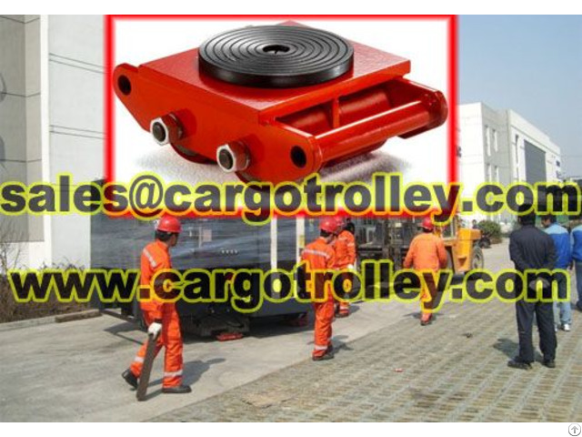 Roller Skids Moving Equipment Easily