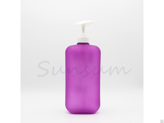 1000ml Shampoo Matte Pet Plastic Bottle