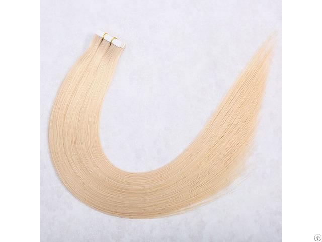 Golden Blonde 18 Inches 40g Tape In Hair Extensions
