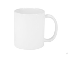 11oz Ceramic White Coated Mug Grade A