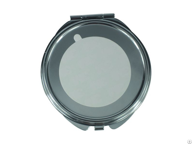 Metal Cosmetic Mirror Thin Round