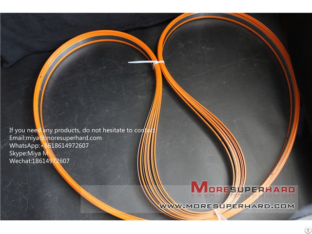 Electroplated Diamond Band Saw Blades For Quartz Glass Miya At Moresuperhard Com